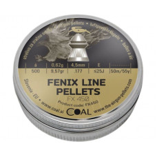 Пульки Coal Fenix Line 4,5 мм 500 шт/уп (FX450)