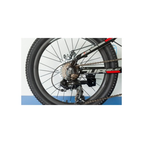 Велосипед Trinx Junior 3.0 20" Black-Grey-Red (JUN3.0BGR)