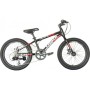 Велосипед Trinx Junior 3.0 20" Black-Grey-Red (JUN3.0BGR)