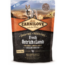 Сухий корм для собак Carnilove Fresh Ostrich and Lamb for Small Breed Dogs 1.5 кг (8595602527472)