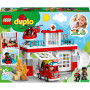 Конструктор LEGO DUPLO Town Пожежна частина та вертоліт 117 деталей (10970)