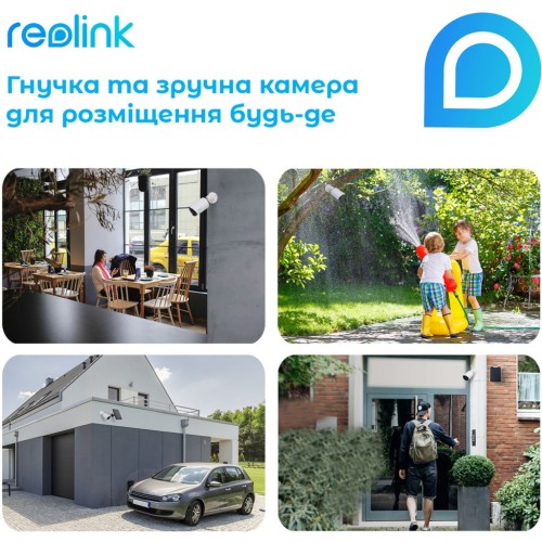 Камера відеоспостереження Reolink Argus Eco