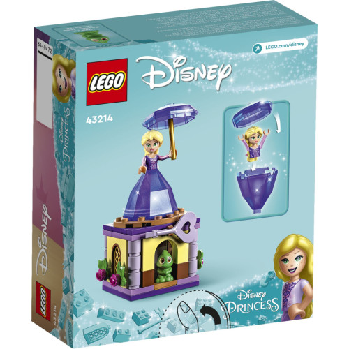 Конструктор LEGO Disney Princess Рапунцель, що обертається 89 деталей (43214)