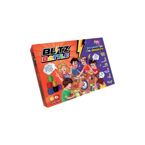 Настільна гра Danko Toys Blitz Battle, українська (G-BIB-01-01U)