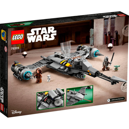 Конструктор LEGO Star Wars Мандалорський зоряний винищувач N-1, 412 деталей (75325)