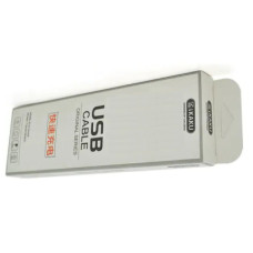 Дата кабель USB 2.0 AM to Type-C 1.0m KSC-125 ZIDAN 3.2A White iKAKU (KSC-125-TC)