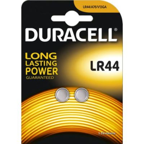 Батарейка Duracell LR44 / V13GA / A76 * 2 (5000394504424 / 5007795)