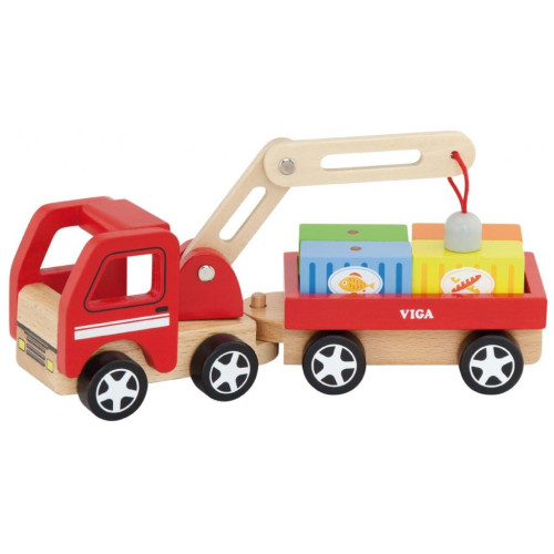 Розвиваюча іграшка Viga Toys Автокран (50690)