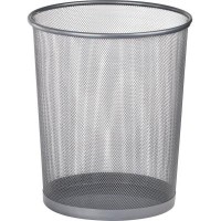 Кошик для паперів Buromax Wire mesh, silver 15 л (BM.6270-24)