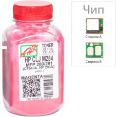 Тонер HP CLJ M254/MFP280/281 40г Magenta +chip AHK (3202790)