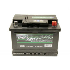 Акумулятор автомобільний GigaWatt 53А (0185755300)