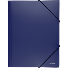 Папка на резинках Axent A4 500 мкм blue (1508-02-A)
