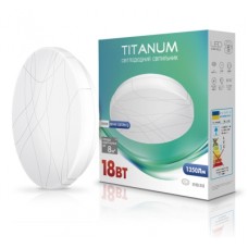 Світильник TITANUM LED 18W 5000K Криві лінії (TLCL-185CL)