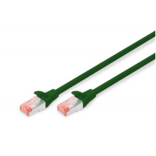 Патч-корд 3м, CAT 6 S-FTP, AWG 27/7, LSZH, green Digitus (DK-1644-030/G)