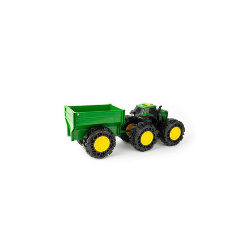 Спецтехніка John Deere Kids Monster Treads із причепом і великими колесами (47353)