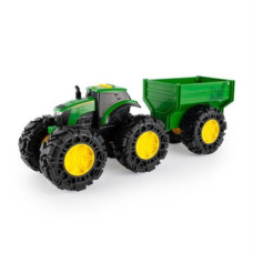 Спецтехніка John Deere Kids Monster Treads із причепом і великими колесами (47353)