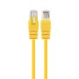 Патч-корд 0.5м UTP cat 6 CCA yellow Cablexpert (PP6U-0.5M/Y)