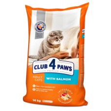 Сухий корм для кішок Club 4 Paws Преміум. З лососем 14 кг (4820083909238)