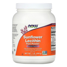 Амінокислота Now Foods Соняшниковий Лецитин чистий порошок, Sunflower Liquid Lecith (NOW-02314)