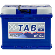 Акумулятор автомобільний TAB 60 Ah/12V Polar Blue (121 160)