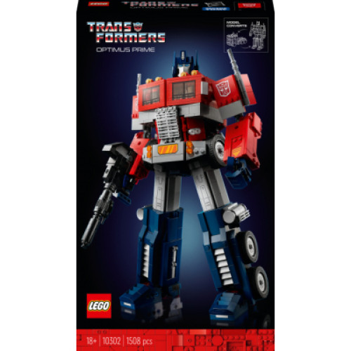 Конструктор LEGO Icons Optimus Prime 1508 деталей (10302)