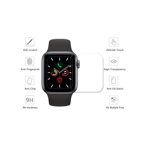 Плівка захисна Drobak Ceramics Apple Watch SE 44mm (2 шт) 313119 (313119)