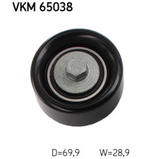 Ролик натягувача ременя SKF VKM 65038