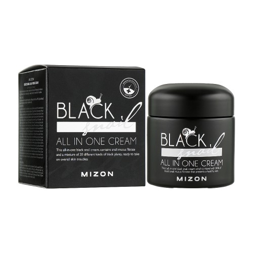 Крем для обличчя Mizon Black Snail All In One Cream 75 мл (8809663751753)