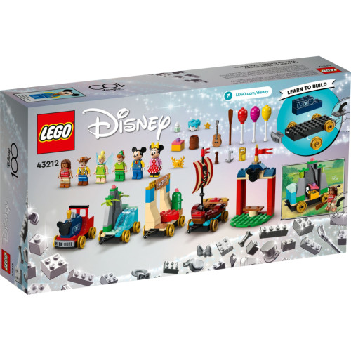 Конструктор LEGO Disney Classic Святковий діснеївський потяг 191 деталь (43212)