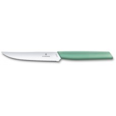 Кухонний ніж Victorinox Swiss Modern SteakPizza 12см Mint (6.9006.12W41)