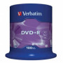 Диск DVD Verbatim 4.7Gb 16X CakeBox 100шт (43551)