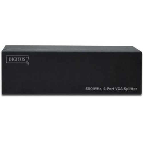 Спліттер DIGITUS VGA Splitter 500MHz (HDSUB 15/M * 4, HDSUB 15/F * 1) (DS-42110)