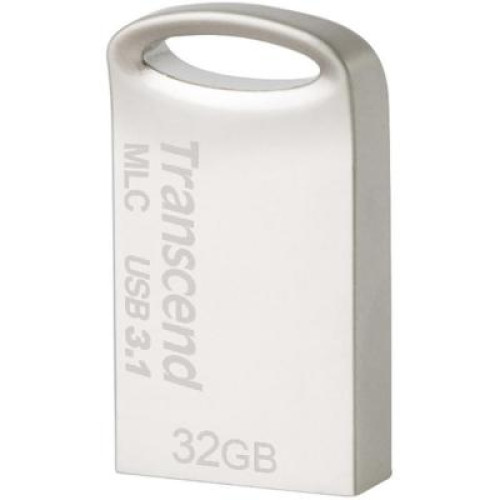 USB флеш накопичувач Transcend 32GB JetFlash 720 Silver Plating USB 3.1 (TS32GJF720S)