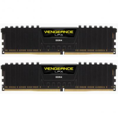 Модуль пам'яті для комп'ютера DDR4 32GGB (2x16GB) 3600 MHz Vengeance LPX Black Corsair (CMK32GX4M2Z3600C18)