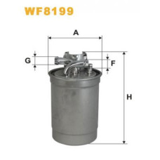 Фільтр паливний Wixfiltron WF8199