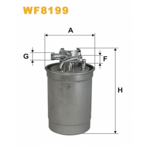 Фільтр паливний Wixfiltron WF8199