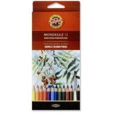 Олівці кольорові Koh-i-Noor Mondeluz акварельні 12 кольорів (3716012001KS)