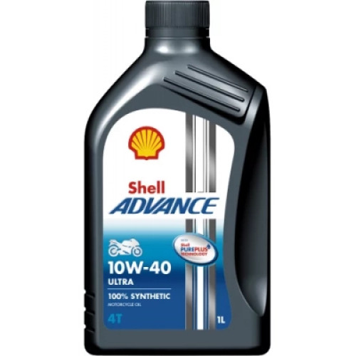 Моторна олива Shell Advance 4T Ultra 10W40 1л (5433)