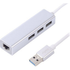 Перехідник Maxxter USB to Gigabit Ethernet, 3 Ports USB 3.0 (NEAH-3P-01)