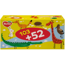Серветки косметичні Ruta Kids 2 шари 155 аркушів (4820023748422)