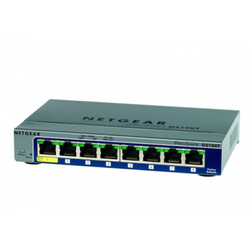 Комутатор мережевий Netgear GS108T-300PES