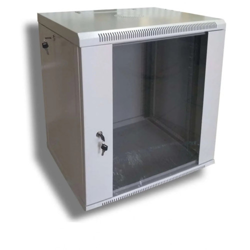 Шафа настінна Hypernet 12U 19" 600x600 (WMNC66-12U-FLAT-AC)