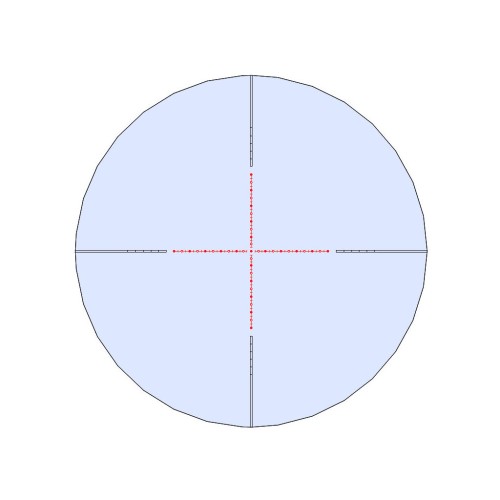 Оптичний приціл Konus Diablo 6-24x50 1/2 MIL-DOT IR (7173)