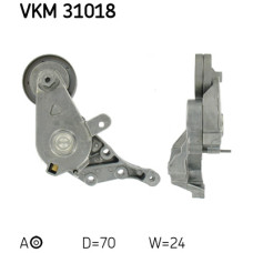 Натягувач ременя з роликом SKF VKM 31018