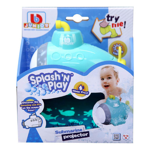 Іграшка для ванної Bb Junior Splash 'N Play Submarine Projector Підводний човен (16-89001)