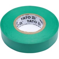 Ізоляційна стрічка Yato 20м х 15мм зелена (YT-81595)
