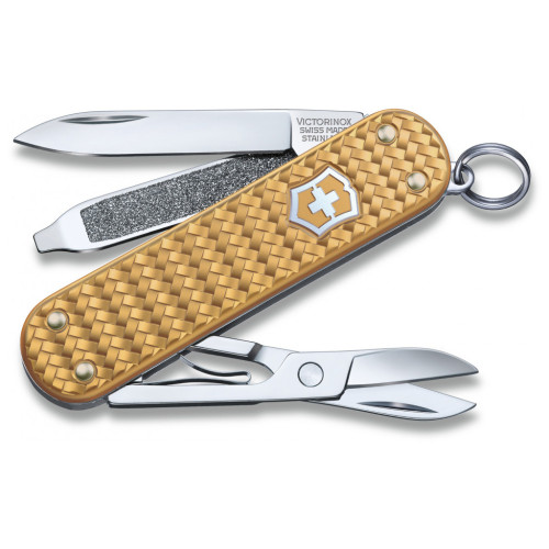 Ніж Victorinox Classic SD Precious Alox Brass Gold (0.6221.408G)