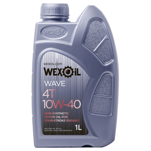 Моторна олива WEXOIL Wave 4T 10w40 1л