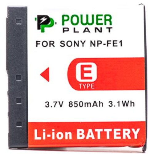 Акумулятор до фото/відео PowerPlant Sony NP-FE1 (DV00DV1062)