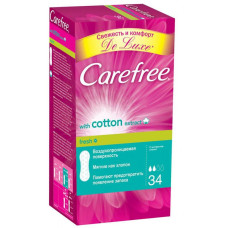 Щоденні прокладки Carefree Cotton Fresh 34 шт. (3574661064307/3574661565071)